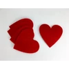 Kép 1/2 - Filc - Szív 8x8cm 5db/csomag