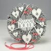 Kép 1/5 - Ajtókopogtató &quot;Sweet home&quot; 30cm - Kosárbolt.hu