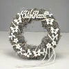 Kép 1/4 - Ajtókopogtató &quot;Sweet home&quot; 30cm - Kosárbolt.hu