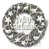 Ajtókopogtató "Már vártalak"  30cm - Kosárbolt.hu