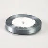 Kép 1/2 - Ezüst szatén szalag 1cm x 22méter