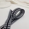 Kétoldalas textil szalag 2,5cm*2m fekete