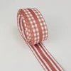 Kép 1/3 - Kétoldalas textil szalag 2,5cm*2m lazac
