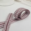 Kétoldalas textil szalag 2,5cm*2m mályva