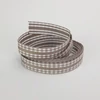 Kétoldalas textil szalag 1,5cm*2m vintage barna