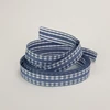 Kétoldalas textil szalag 1,5cm*2m acélkék