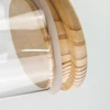 Kép 4/6 - Üvegbúra fa talppal 6,5*15cm
