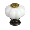 Fiókgomb porcelánhatású 2,5cm 5db/csomag
