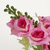 Kép 2/3 - Rózsacsokor 10 fejes pink