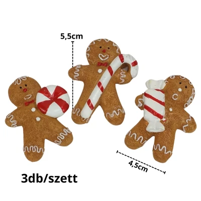 Kerámia vegyes mézi figura 2db/doboz