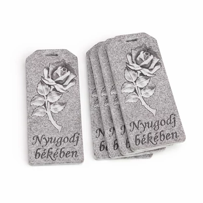 Nyomtatott fa - Nyugodj békében biléta 6db/csomag