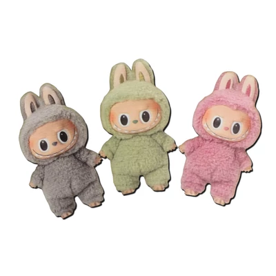 Nyomtatott dekorkarton - Labubu 3db/csomag