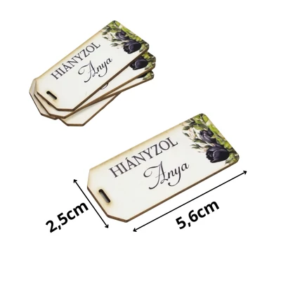 Hiányzol Anya kegyelet scrapbook 5db/csomag