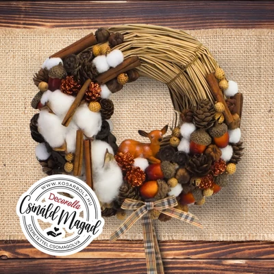 Csináld magad - Erdei natúr karácsony - Ajtókopogtató