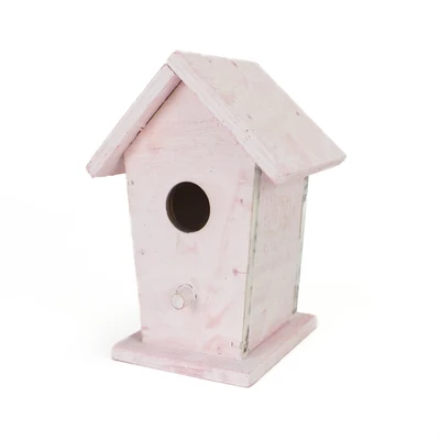 Fa Madáretető Pink 10cm - Kosárbolt.hu