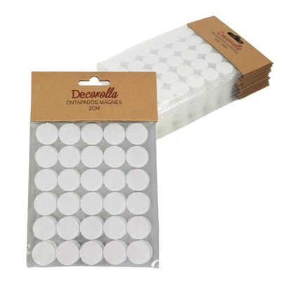 Tépőzár korongok fehér 30db x 12csomag - OKOS ÁR