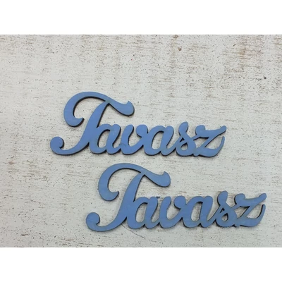 Tavasz felirat lenkék 