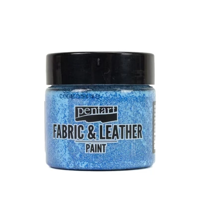 PC Textil- és bőrfesték 50 ml csillogó kék