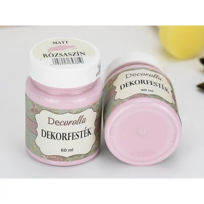 Decorolla matt dekorfesték 60ml rózsaszín