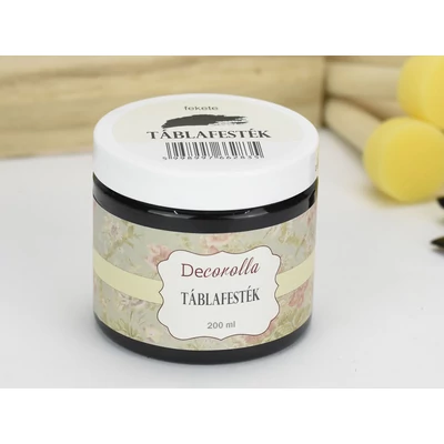 Decorolla táblafesték 200ml fekete