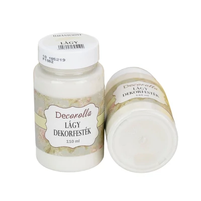 Decorolla lágy dekorfesték 110ml elefántcsont