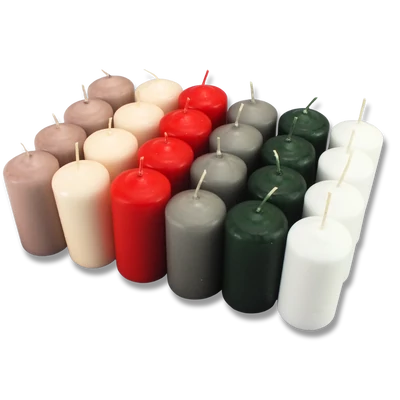 Gyertya adventi  - Több színben