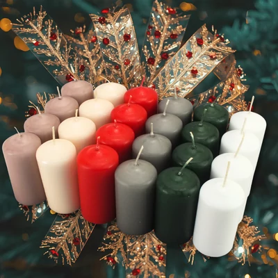 Gyertya adventi  - Több színben