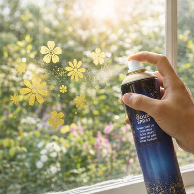 Hó spray arany 150ml | kosarbolt.hu
