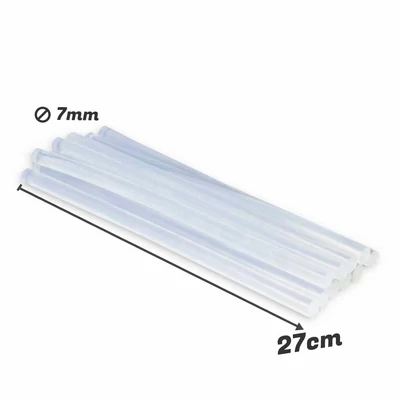 Ragasztópisztoly betét 1kg OKOSÁR 7mm*27cm