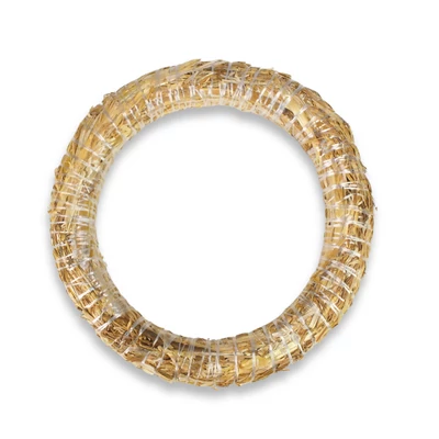 Szalma koszorú alap 20 cm 3 cm vastag