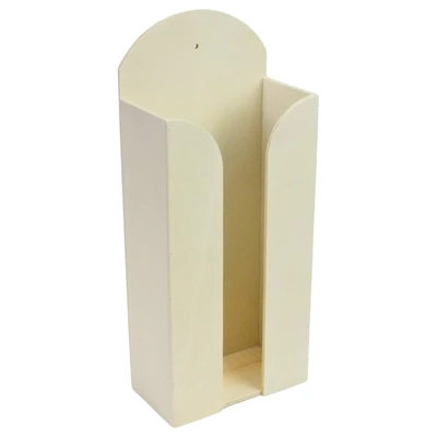 Natúr nagy papírzsepi tartó 30cm 