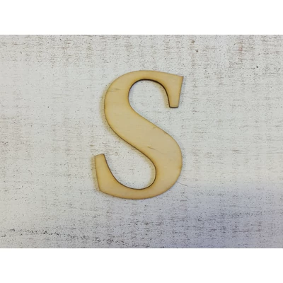 Natúr fa - Betű Carmen 10cm