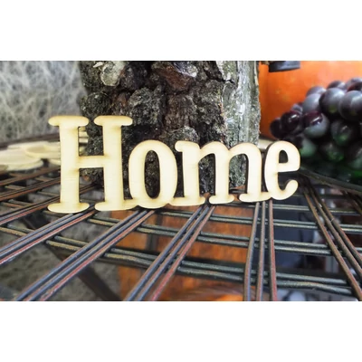 Natúr fa - &quot;Home&quot; felirat 15cm 2db/csomag