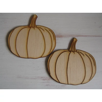 Natúr fa - Tök gravírozott 