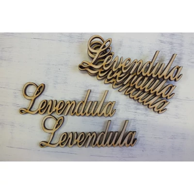 Levendula felirat 9,5cm 