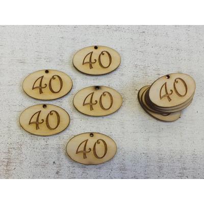 Natúr fa - Évfordulós ovál táblák 