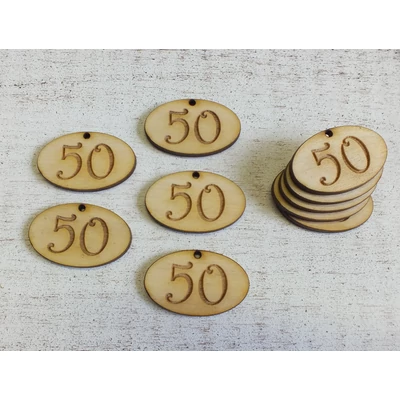 Natúr fa - Évfordulós ovál táblák 