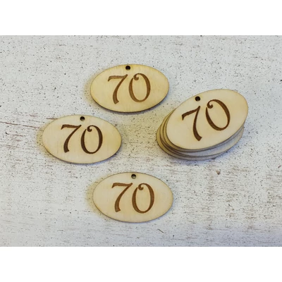 Natúr fa - Évfordulós ovál táblák 