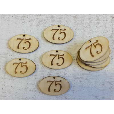 Natúr fa - Évfordulós ovál táblák 