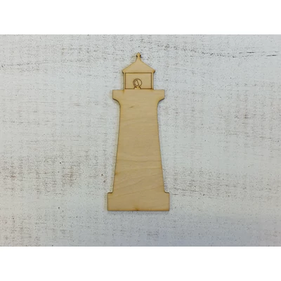 Natúr fa - Világítótorony 18cm