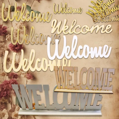 &amp;quot;Welcome&amp;quot; felirat - Több színben és méretben