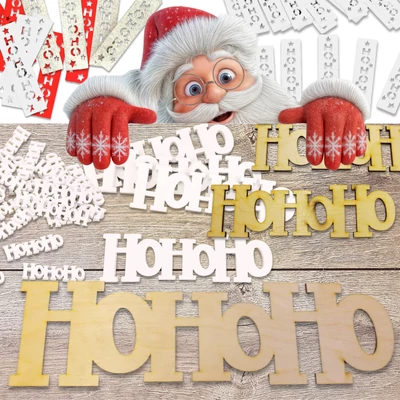&amp;quot;Hohoho&amp;quot; fa felirat  több méretben és színben