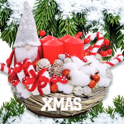 Fa XMAS felirat  több színben és méretben