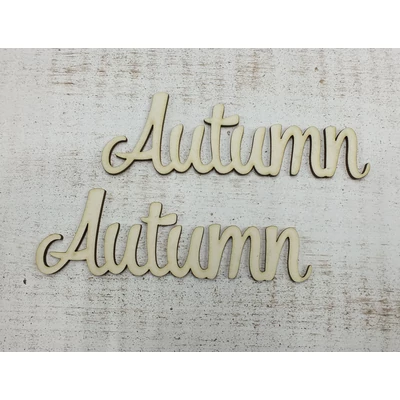 "Autumn" felirat 2db/csomag