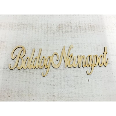 Boldog Névnapot felirat írott 31cm