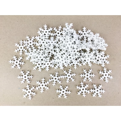 Fehér hókristály 2,5cm 