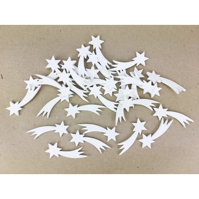 Fehér hullócsillag 4,8cm 