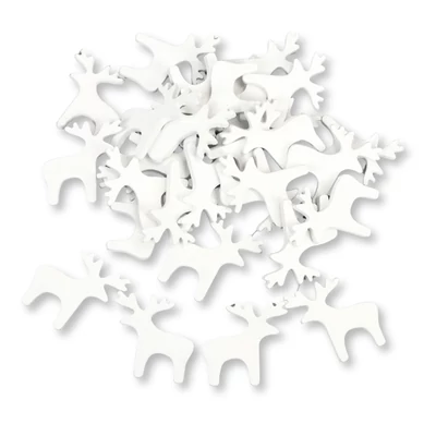 Fehér rénszarvas 3cm 