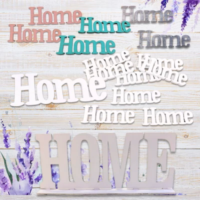 Home felirat több színben és méretben