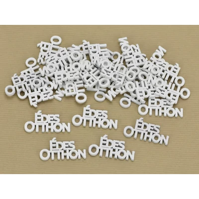 Fa "ÉDES OTTHON" felirat 2,3x4,5cm 30db/csomag_KIFUTÓ